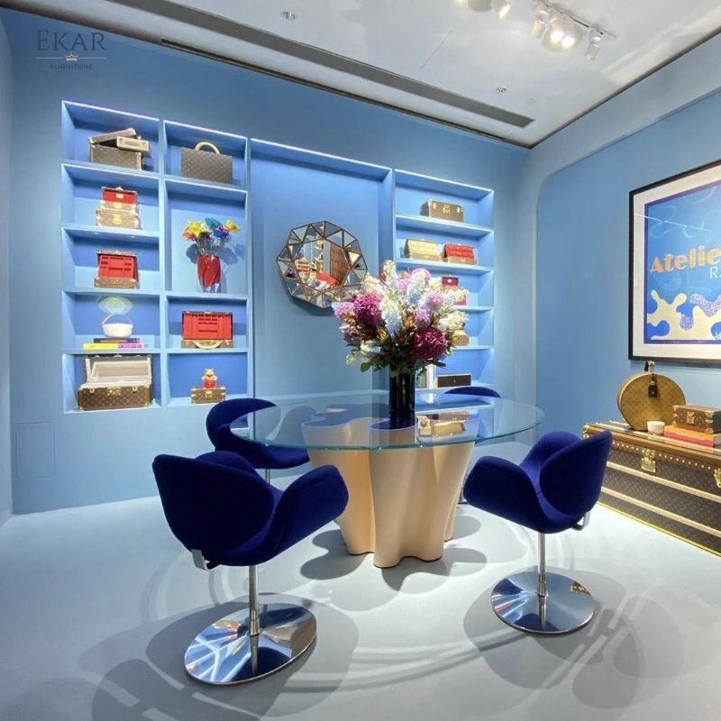 EKAR Maris Dining Table | Top-Luxury Wave-Shaped Statement Table