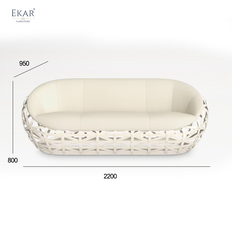 EKAR Lumina Sofa | Top-Luxury Creative Geometric Design Sofa