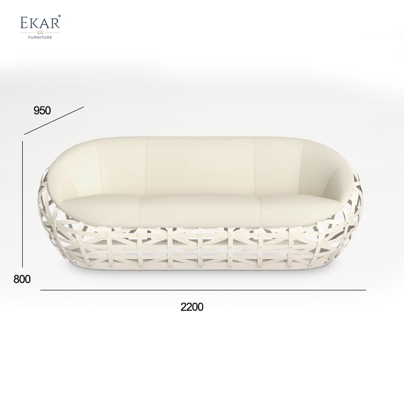 EKAR Lumina Sofa | Top-Luxury Creative Geometric Design Sofa