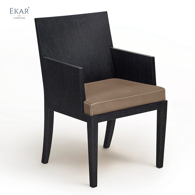 EKAR Elara Dining Chair | Top-Luxury Solid Wood with Padded Seat