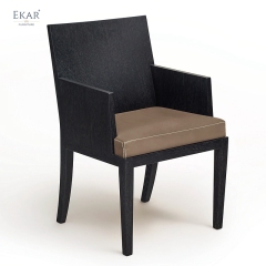 EKAR Elara Dining Chair | Top-Luxury Solid Wood with Padded Seat