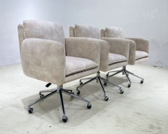 Modern Office Chair with Optional Wheels – Versatile and Comfortable Seating Solution