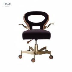 EKAR Vance Executive Desk Chair – Modern Luxury Leather Office Seating