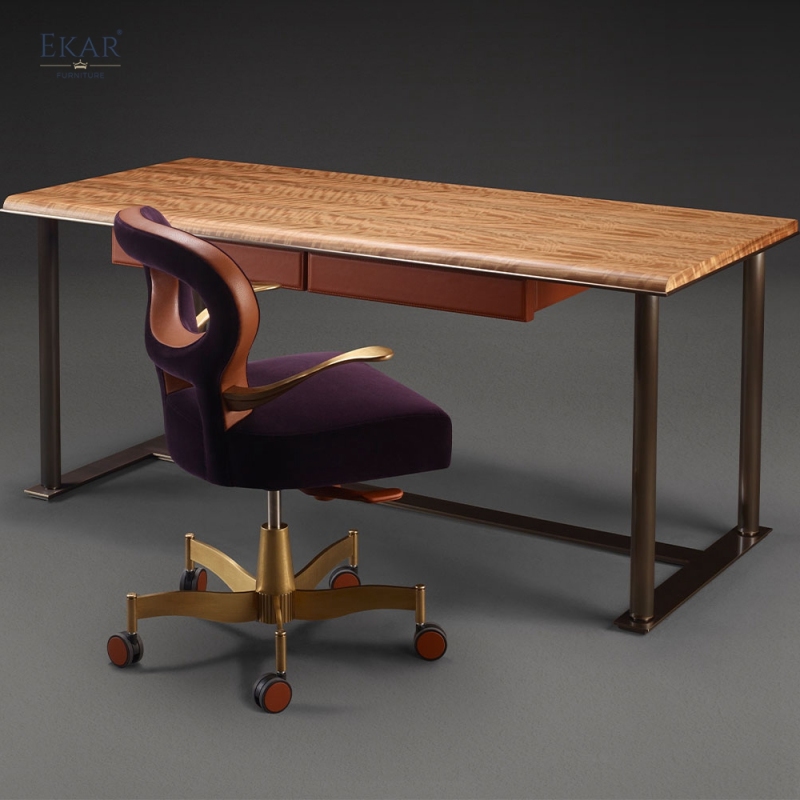 EKAR Vance Executive Desk Chair – Modern Luxury Leather Office Seating