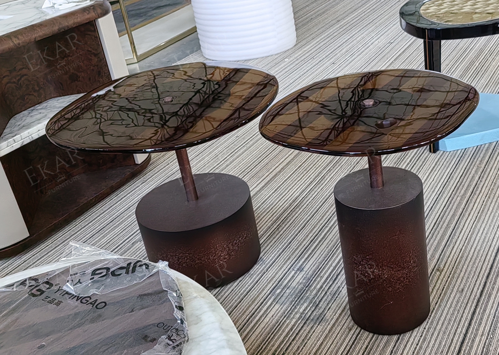 Modern Glass Coffee Table Set – Sleek and Elegant for Contemporary Living