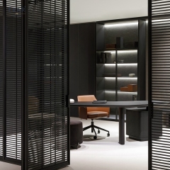 EKAR Kian Architectural Desk – Modern Minimalist Home Office Table