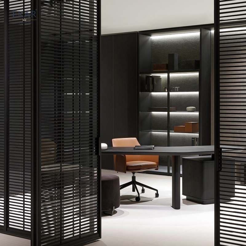 EKAR Kian Architectural Desk – Modern Minimalist Home Office Table