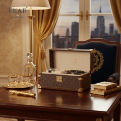 EKAR Collector's Treasure Chest | Gold-Plated Copper Multifunctional Storage Chest