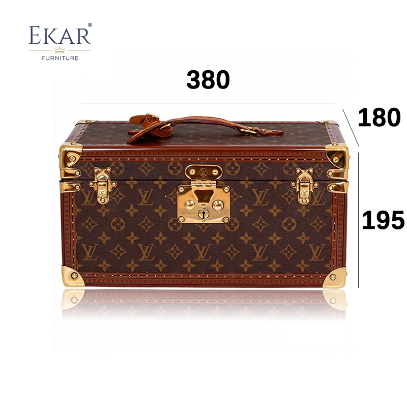 EKAR Collector's Treasure Chest | Gold-Plated Copper Multifunctional Storage Chest