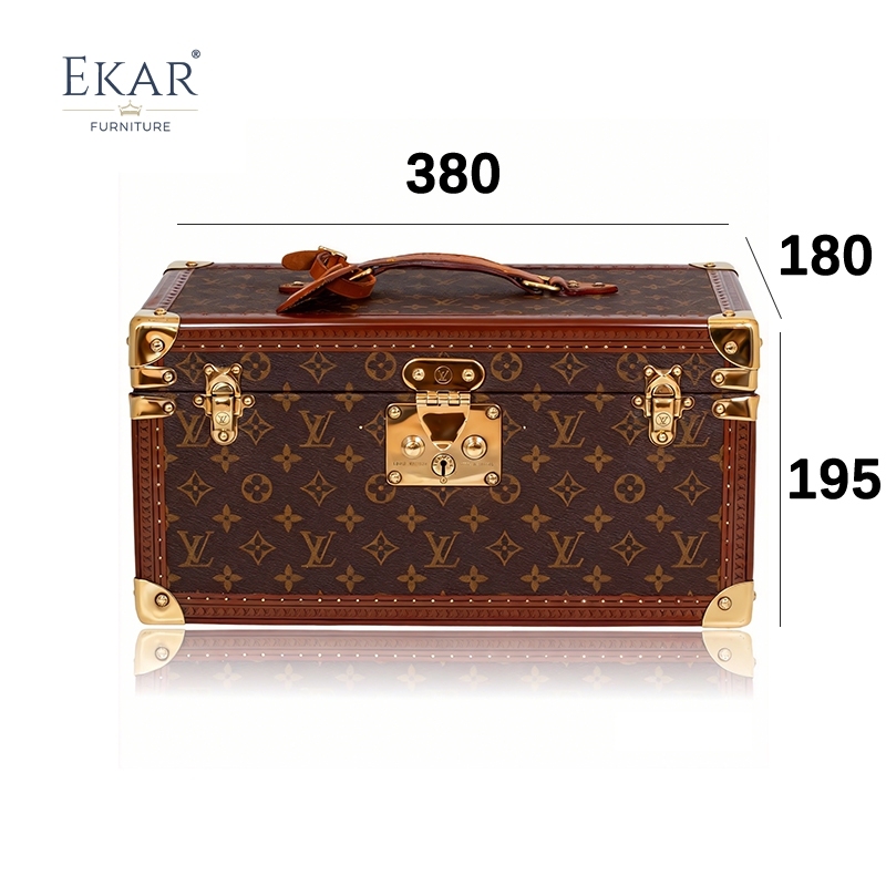 EKAR Collector's Treasure Chest | Gold-Plated Copper Multifunctional Storage Chest