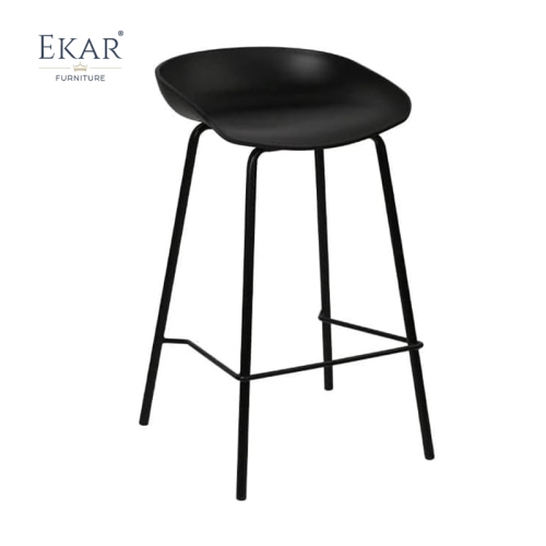 EKAR Modern Minimalist Bar Counter Stool - Suitable for Bars and Kitchen Islands