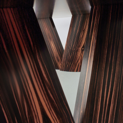 EKAR "Noble" Solid Wood Dining Table - Quiet Luxury Dining Room Furniture