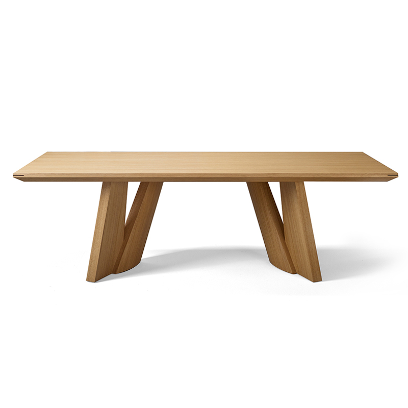 EKAR "Noble" Solid Wood Dining Table - Quiet Luxury Dining Room Furniture