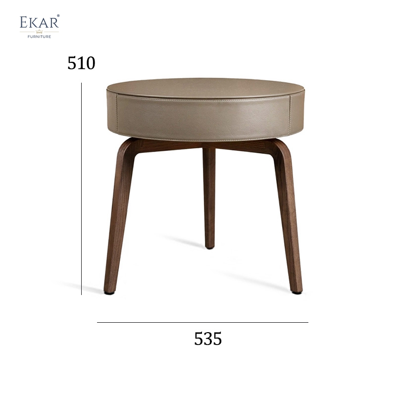 EKAR Vela Bedside Table | Top-Luxury Storage Nightstand for Premium Bedrooms