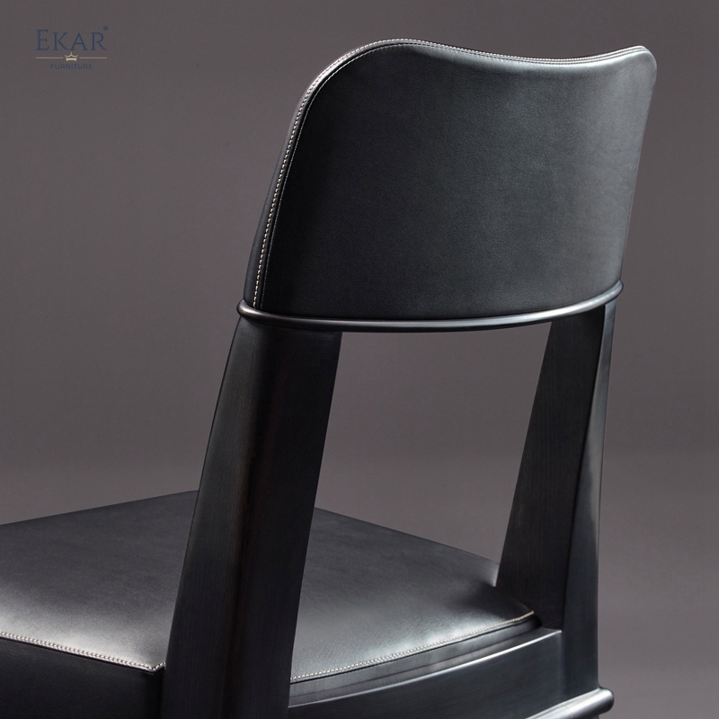 Modern Premium Fabric/Leather Upholstery dining chair