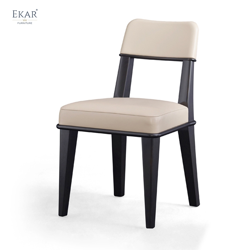 Modern Premium Fabric/Leather Upholstery dining chair