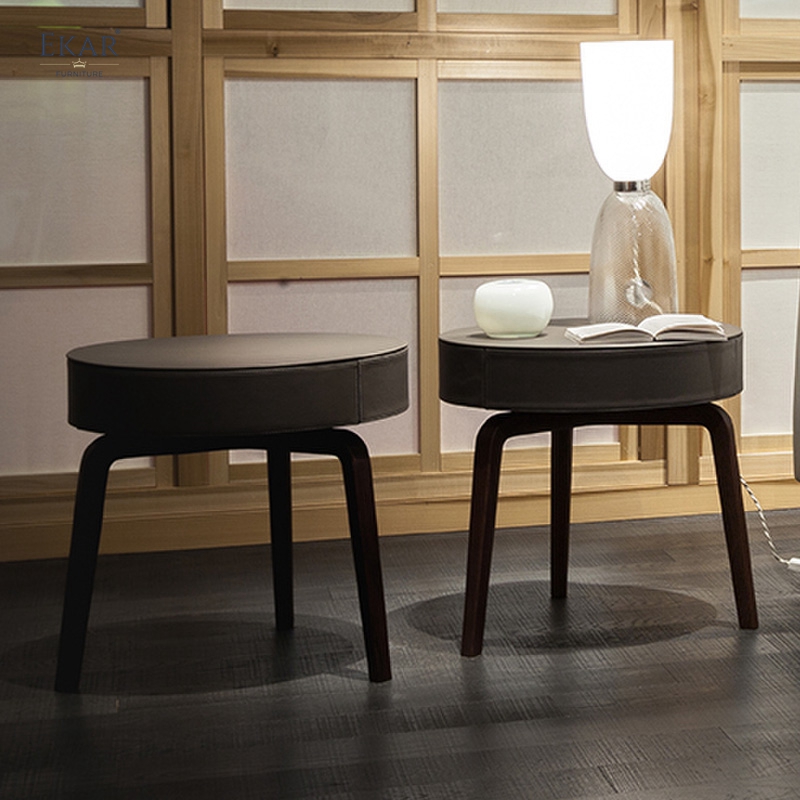 EKAR Vela Bedside Table | Top-Luxury Storage Nightstand for Premium Bedrooms