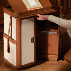 EKAR Elara Vanity Desk | Top-Luxury Storage-Ready Makeup & Work Vanity