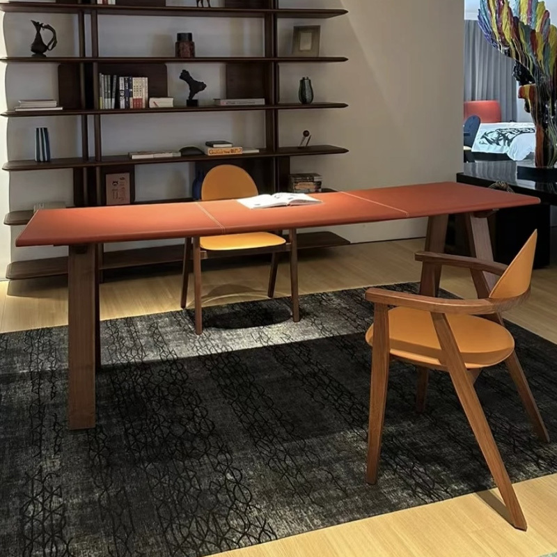 EKAR Lyra Dining Chair | Top-Luxury Solid Wood with Genuine Leather Accents