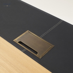 EKAR "Nexus" Executive Desk - Seriously Stylish Modern Wood & Metal Office Furniture