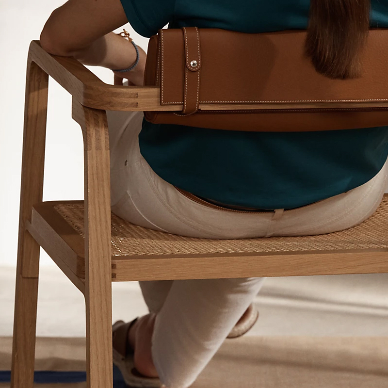 EKAR Kora Dining Chair | Top-Luxury Solid Wood, Leather & Rattan Fusion Design