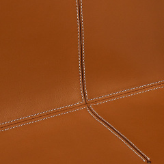 EKAR Sella Dining Chair | Top-Luxury Solid Wood with Full Genuine Leather Wrap