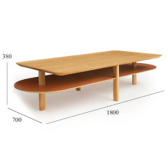 EKAR Regalis Coffee Table | Top-Luxury Solid Wood – Elegance for Premium Living Spaces