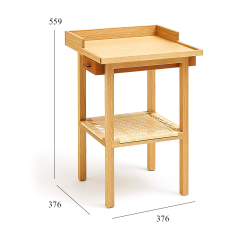 EKAR Aveline Nightstand | Top-Luxury Solid Wood – Sophistication for Premium Bedrooms