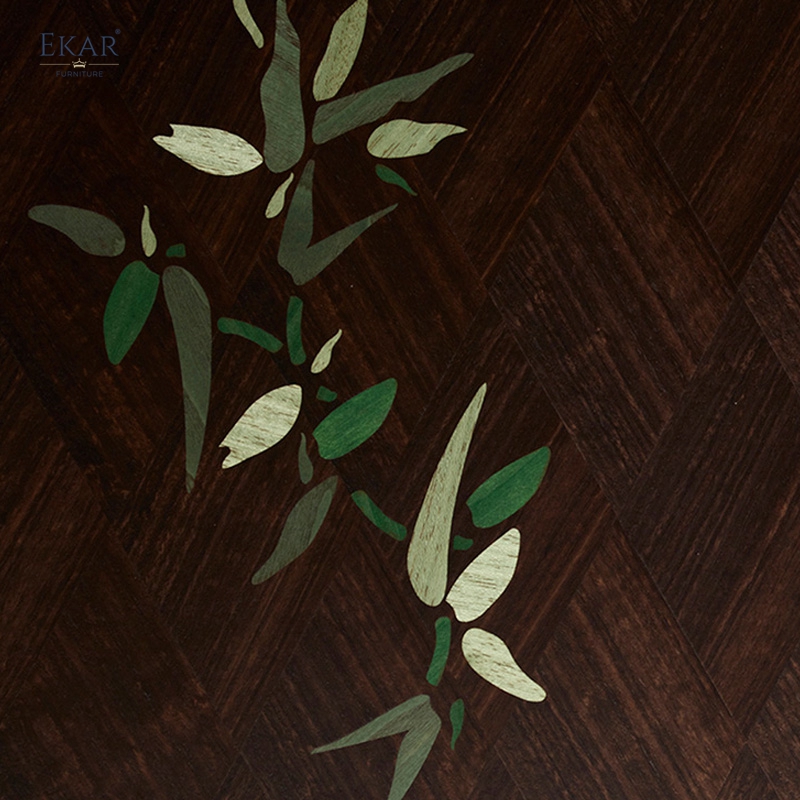 EKAR "Opus" Designer Folding Screen - Luxury Wood Veneer Living Room Furniture