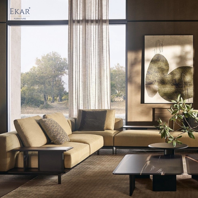 EKAR "Aura" Modern Minimalist Sofa - Luxury Modular Living Room Furniture