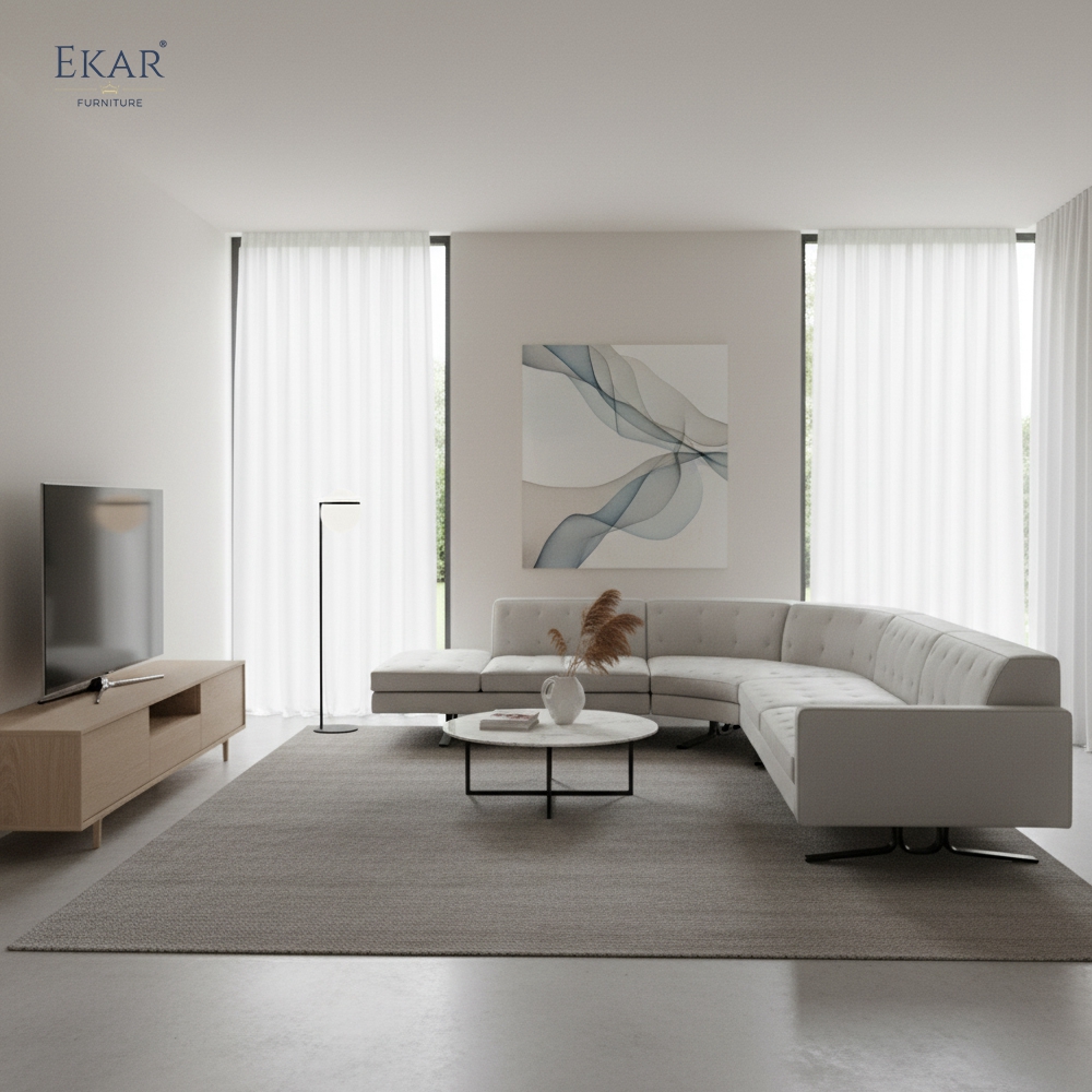 EKAR "Stratos" Modern Minimalist Modular Sofa - Luxury Living Room Furniture