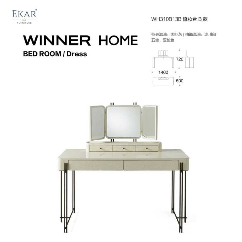 New Design Luxury Dressing Table by EKAR