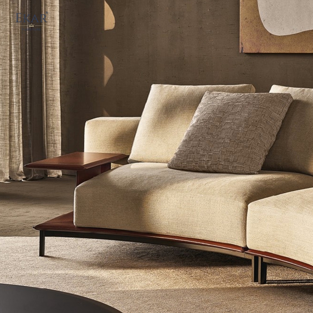 EKAR "Aura" Modern Minimalist Sofa - Luxury Modular Living Room Furniture