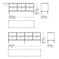 Modern Wood TV Cabinet – Sleek Metal Legs and Ample Storage Design
