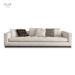 EKAR "Vantage" Modern Minimalist Sofa - Luxury Quilted Living Room Furniture