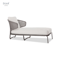 Modern Lounge Ourdoor Sofas with Metal Legs Luxury Outdoor Furniture
