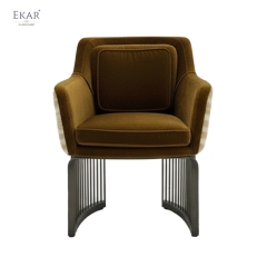 Savanna Luxe Ribbed Dining Chair – Modern Sculptural Dining Room Furniture