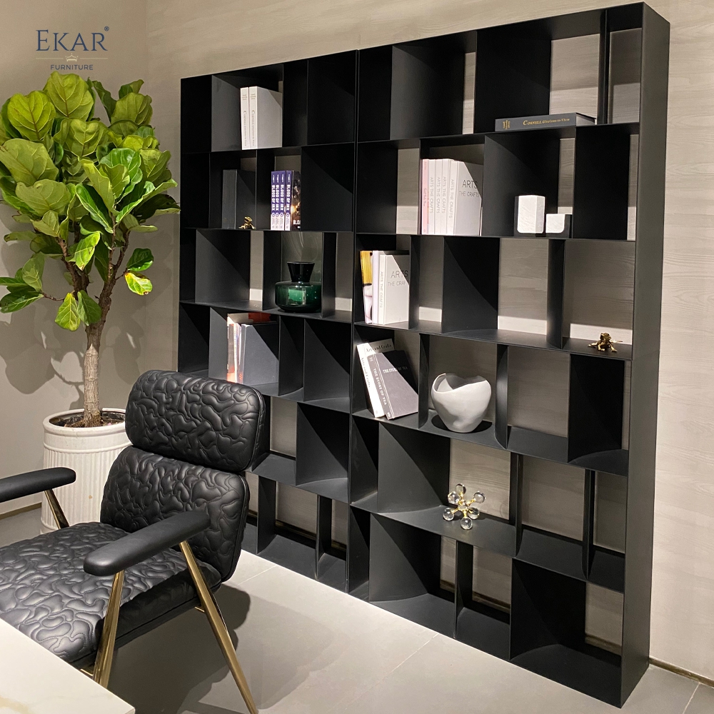 Vertex Architectural Metal Display Shelf - Modern Executive Office Furniture