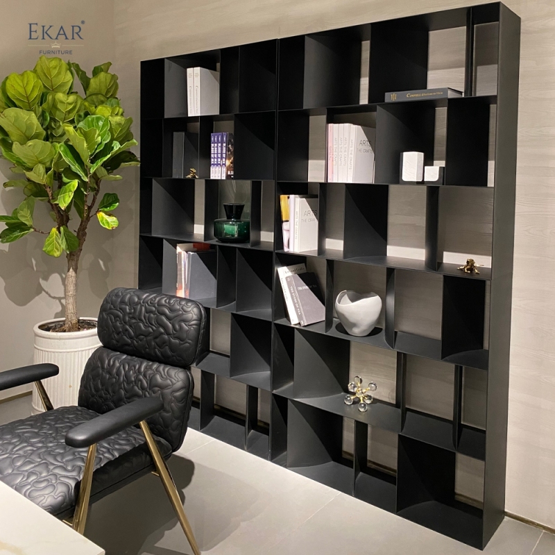 Vertex Architectural Metal Display Shelf - Modern Executive Office Furniture