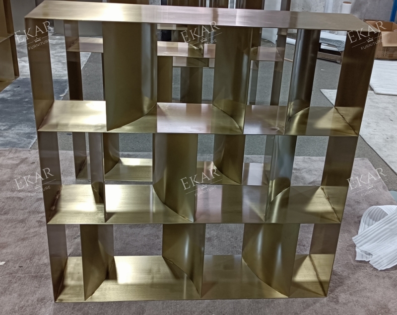 Vertex Architectural Metal Display Shelf - Modern Executive Office Furniture