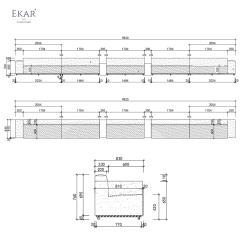 Avenue Grand Linear Modular Sofa – Modern Luxury Seating & Luxury Long Sofa Hotel Furniture