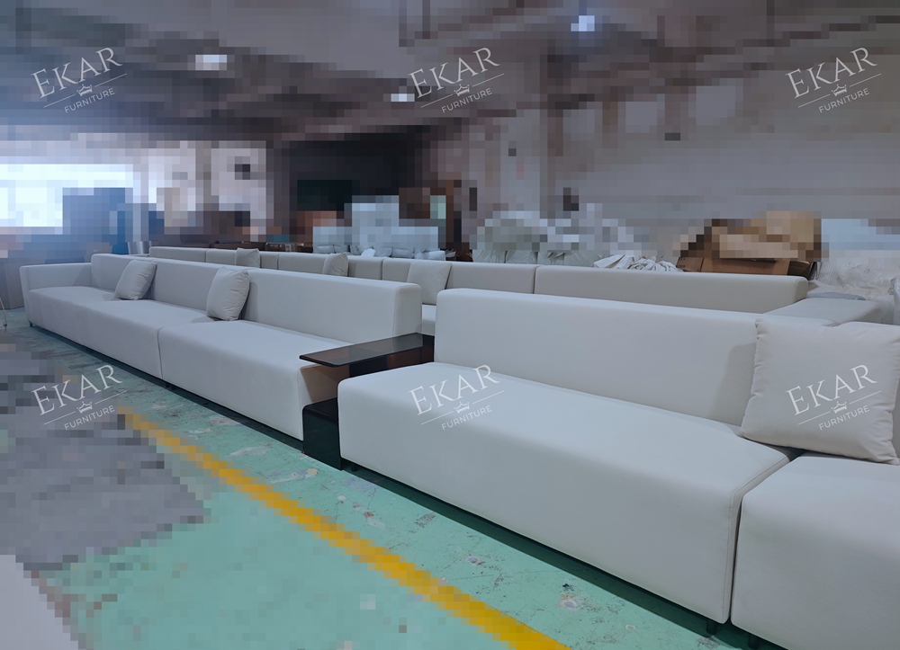 Avenue Grand Linear Modular Sofa – Modern Luxury Seating & Luxury Long Sofa Hotel Furniture