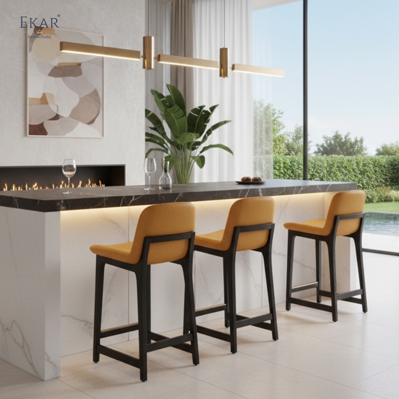 Alto Modern Contoured Bar Stool – Premium Modern Luxury Seating for Contemporary Kitchens and Bars