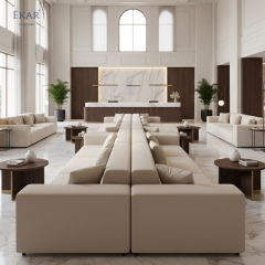 Avenue Grand Linear Modular Sofa – Modern Luxury Seating & Luxury Long Sofa Hotel Furniture