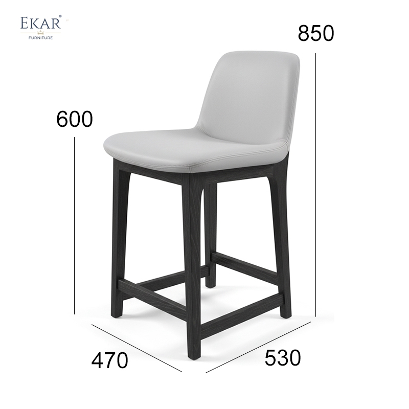 Alto Modern Contoured Bar Stool – Premium Modern Luxury Seating for Contemporary Kitchens and Bars