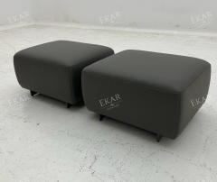 Wooden Frame Long Ottoman