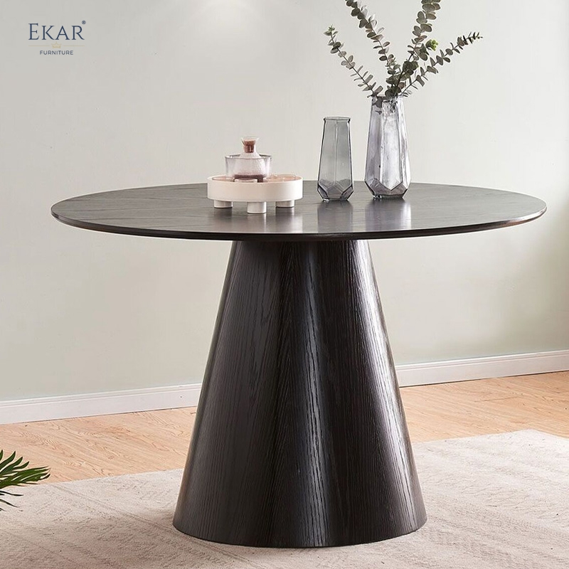 Modern Round Dining Table | High-End Dining Room Furniture | EKAR FURNITURE