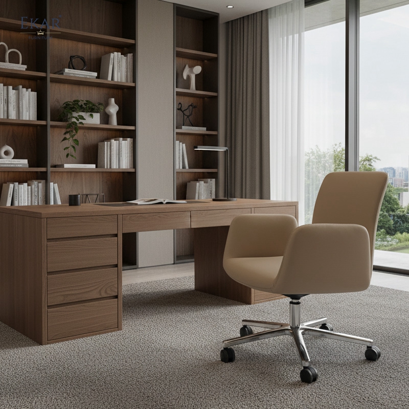 Modern Swivel Office Chair | High-End Executive Seating | EKAR FURNITURE