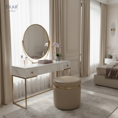 Modern Vanity Stool | Luxury Dressing Stool for Bedroom | EKAR FURNITURE