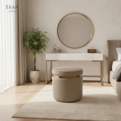 Modern Vanity Stool | Luxury Dressing Stool for Bedroom | EKAR FURNITURE